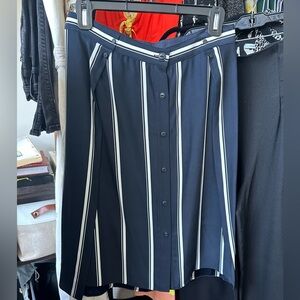Rag and Bone blue and white striped skirt, size 4